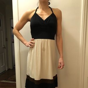 Halter neck party dress
